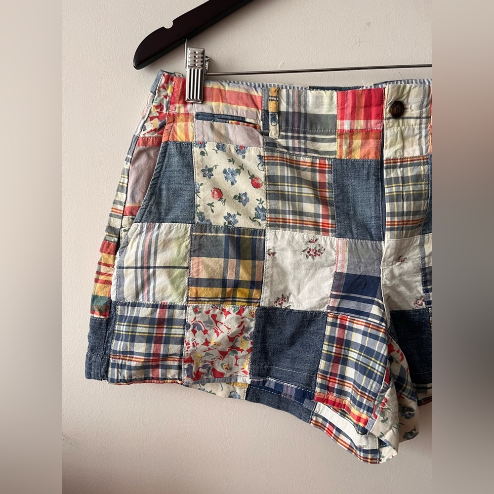 Polo Ralph Lauren Patchwork Shorts - Size 10 - Picture 2 of 9